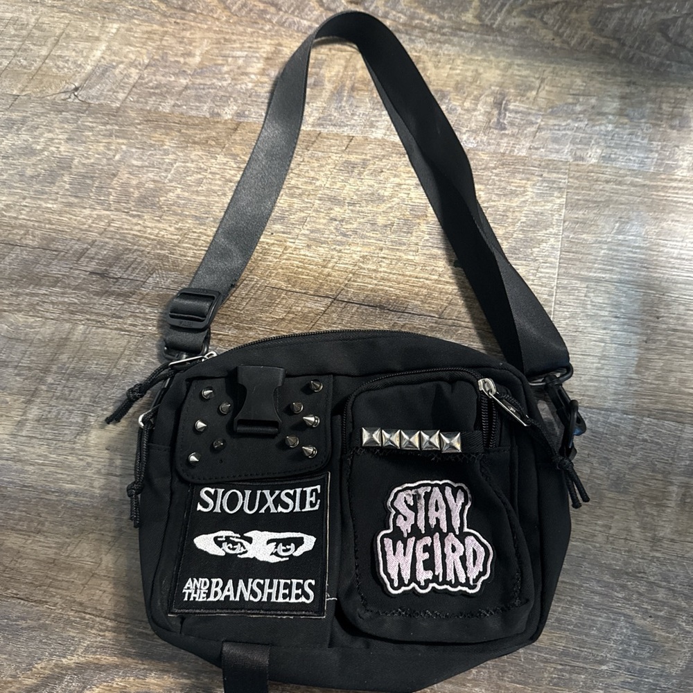 Black Siouxsie and the Banshees Men's Bag